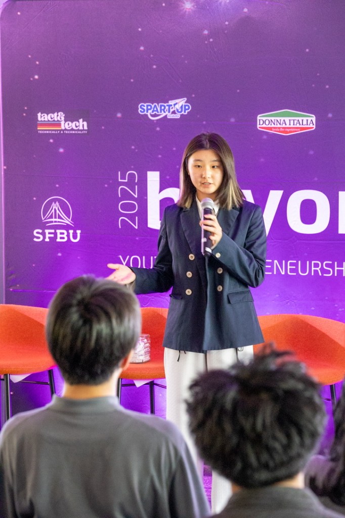 Ciana Tzuo speaking at BeyondX 2025 in San Francisco